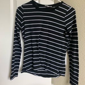 B&W striped long sleeve